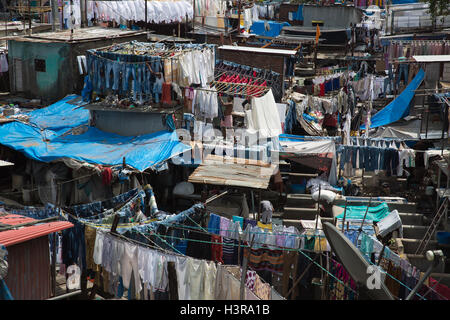 Dhobi Ghat (Mahalaxmi Dhobi Ghat) Foto Stock