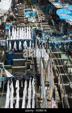 Dhobi Ghat (Mahalaxmi Dhobi Ghat) Foto Stock