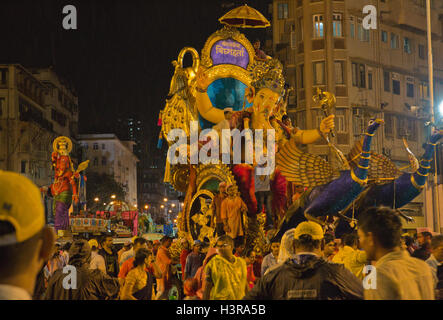 Ganesha Chaturthi festival indù Foto Stock