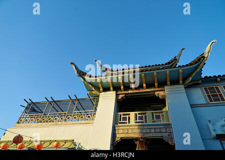 Bella casa in Chinatown di Los Angeles Foto Stock