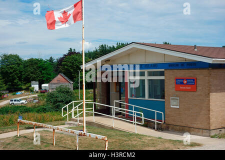 Ufficio postale sulla grande isola Tancook, Nova Scotia, Canada Foto Stock