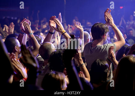 Barcellona - 28 Maggio: Interpol (alternativa indie rock band di New York) Prestazioni a Primavera Sound Festival 2015. Foto Stock