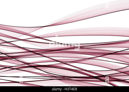 Abstract sfondo con organici strisce sagomate Foto Stock