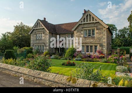 Cottage in Ford Station Wagon Village, Northumberland, Inghilterra Foto Stock