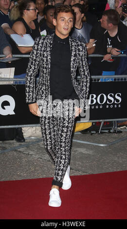 6 settembre 2016 - Tom Daley frequentando GQ Men of the Year Awards 2016 alla Tate Modern di Londra, Regno Unito. Foto Stock