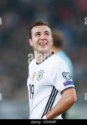 Hannover, Germania. 11 ottobre, 2016. Mario GOETZE, DFB 19 ritratto half-size World Cup 2018 Russia match di qualificazione Germania - Irlanda del Nord il 11 ottobre 2016 ad Hannover, in Germania. Credito: Peter Schatz / Alamy Live News Foto Stock