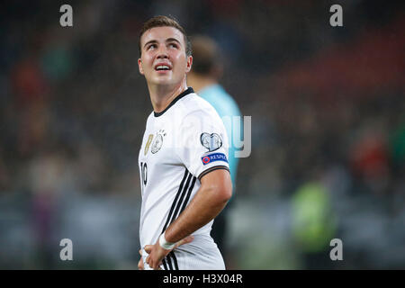 Hannover, Germania. 11 ottobre, 2016. Mario GOETZE, DFB 19 ritratto half-size World Cup 2018 Russia match di qualificazione Germania - Irlanda del Nord il 11 ottobre 2016 ad Hannover, in Germania. Credito: Peter Schatz / Alamy Live News Foto Stock