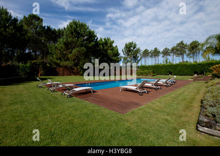 Piscina esterna Foto Stock