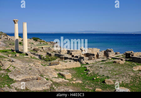 Tharros, Sardegna, Italia Foto Stock