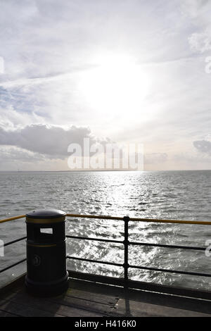 Southend pier, Essex REGNO UNITO Foto Stock