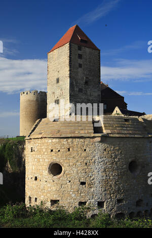 Castello di fronte Ford, Sassonia-Anhalt, Germania, Foto Stock