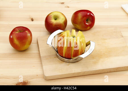 Taglierina di Apple Foto Stock