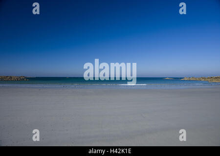 Francia, Bretagna, Finisterre, Curnic, spiaggia, l'Atlantico, Foto Stock