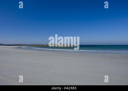 Francia, Bretagna, Finisterre, Curnic, spiaggia, l'Atlantico, Foto Stock