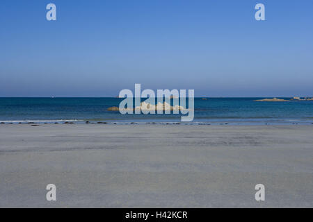 Francia, Bretagna, Finisterre, Curnic, spiaggia, l'Atlantico, Foto Stock