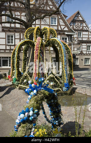 Germania, Baden-Württemberg, bagno Überkingen, Pasqua, Foto Stock