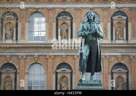 Austria, Vienna, statua, monumento, bagliore, Foto Stock