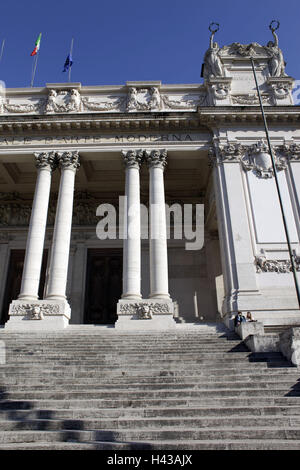 Italia, Roma, Galleria Nazionale d'Arte Moderna, esterno, Foto Stock