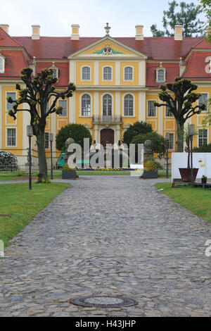 Germania, Svizzera Sassone, Rammenau, bloccare, dettaglio park, Foto Stock