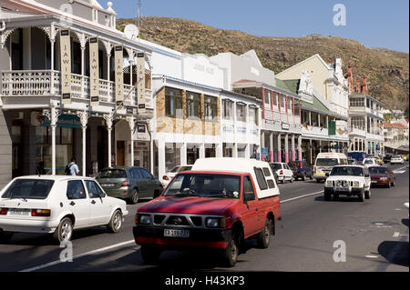 Sud Africa, west cape, cape mezza isola, Simon's Town, scene di strada, Foto Stock