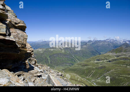 Austria Vorarlberg, Silvretta, Bieltal, Foto Stock