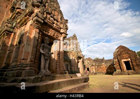 Phnom Rung castello in pietra in buriram,Thailandia Foto Stock