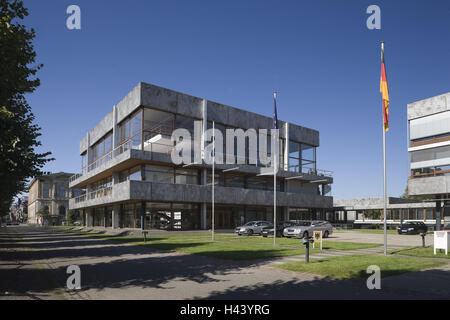 Germania, Baden-Württemberg, Karlsruhe, la Corte Federale Costituzionale, Foto Stock