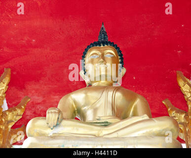 Thailandia, isola di Phuket, Nai Harn Beach, Buddha della statua, Foto Stock