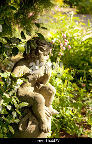 Giardino, Angelo figura, Foto Stock