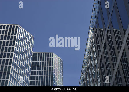 Evidenziare Tower, cielo blu, dettaglio, in Germania, in Baviera, Monaco di Baviera, capitale dello stato, Foto Stock