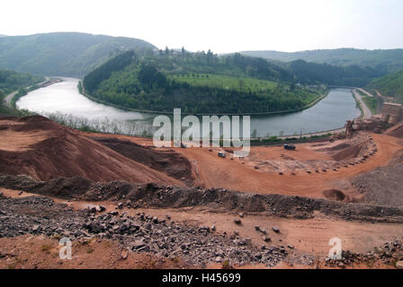 In Germania, in Renania Palatinato, Taben-Rodt, cava, Saar, Foto Stock