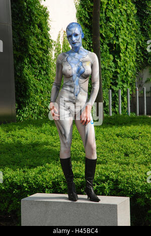 Donna, Bodypainting, Foto Stock