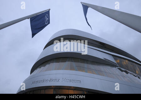 Germania, Baden-Württemberg, Stoccarda, Untertürkheim (città), Museo della Mercedes-Benz, Foto Stock