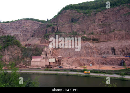 In Germania, in Renania Palatinato, Taben-Rodt, cava, Saar, Foto Stock