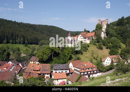 Germania, Baden-Württemberg, vecchia pasta-angolo di Berna, Foto Stock