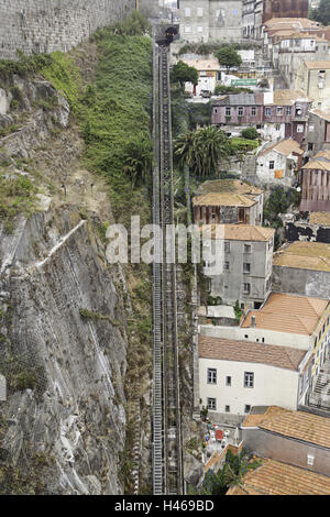 Il trasporto attraverso la porta sulla collina, turismo e vacanze Foto Stock