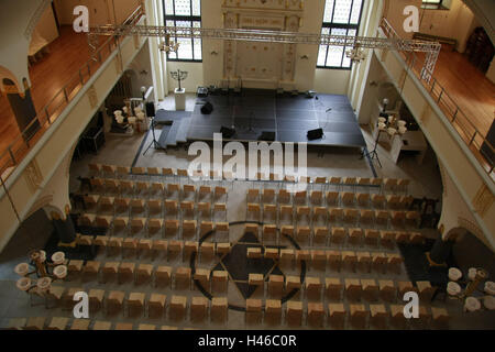 Polonia Wroclaw, la nuova sinagoga, all'interno, Foto Stock