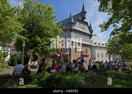 Assia, Assia settentrionale, Fritzlar, municipio Foto Stock