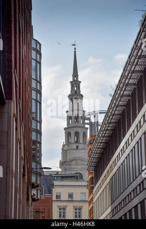 I vecchi edifici di Londra Foto Stock