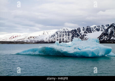 Crociera svalbard geografica i ghiacciai dell isola Foto Stock