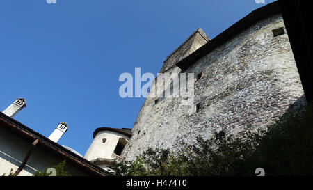 Il castello di Niedzica Polonia meridionale UE Foto Stock