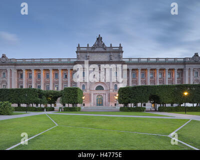 Stoccolma, Svezia, il Parlamento, il palazzo del Reichstag, Foto Stock