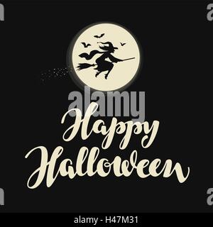 Happy Halloween banner. Illustrazione Vettoriale Illustrazione Vettoriale
