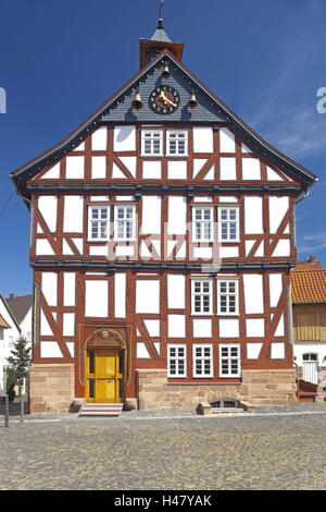 Assia, Assia settentrionale, Borken, municipio Foto Stock