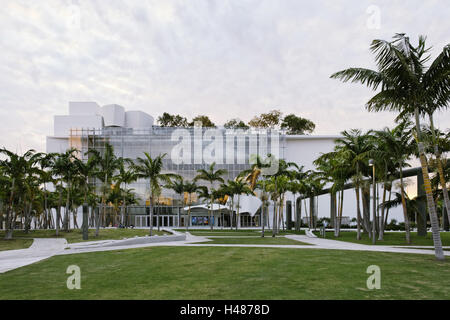 Park, Miami New World Symphony, 17th Street, South Beach di Miami, Miami, Florida, STATI UNITI D'AMERICA, Foto Stock
