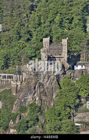 In Germania, in Renania Palatinato, Bingen, Reno, castello, Foto Stock