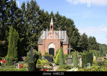 Germania, Bremen, Bremen-upper nuovo territorio, cimitero, banda, Foto Stock