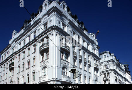 Austria, Vienna, a sinistra della linea di Vienna, architettura, Foto Stock