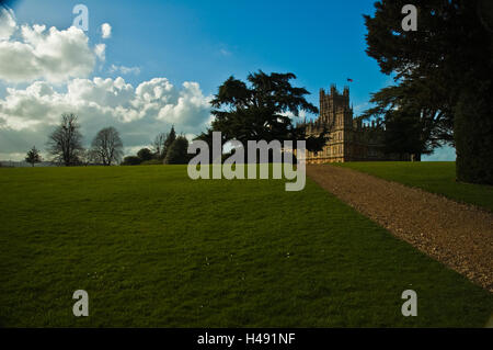 Highclere Castle. Highclere Park, Newbury RG20 9RN Foto Stock