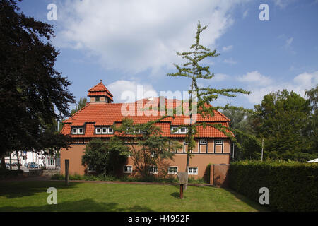 Germania, Bassa Sassonia, Delmenhorst (città), Pinacoteca Comunale "Haus Coburg' Foto Stock